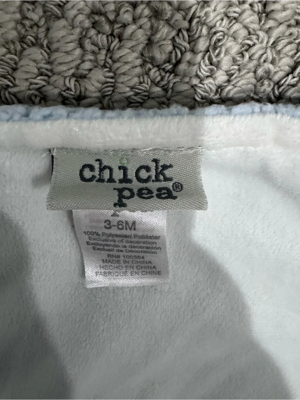Chick Pea Baby Bear Swaddle Sleep Sack – 3–6 Months